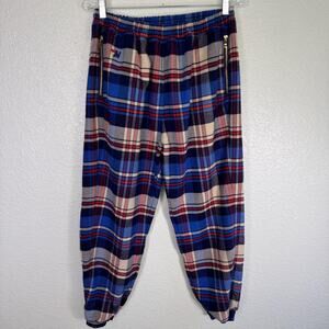Aviator Nation Plaid Lodge Pants Mens XL Fleece Jogger Flannel Pajama PJ Bottoms